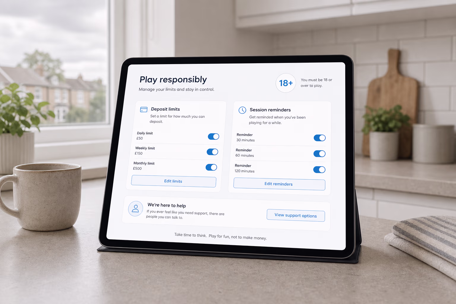 Password recovery and account reset